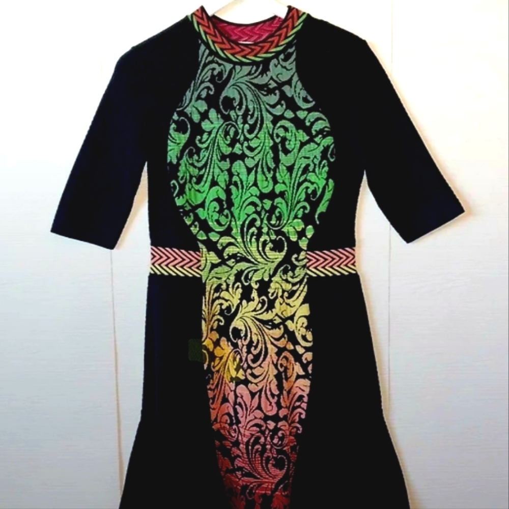 Missoni  Geometric Print Knit Dress